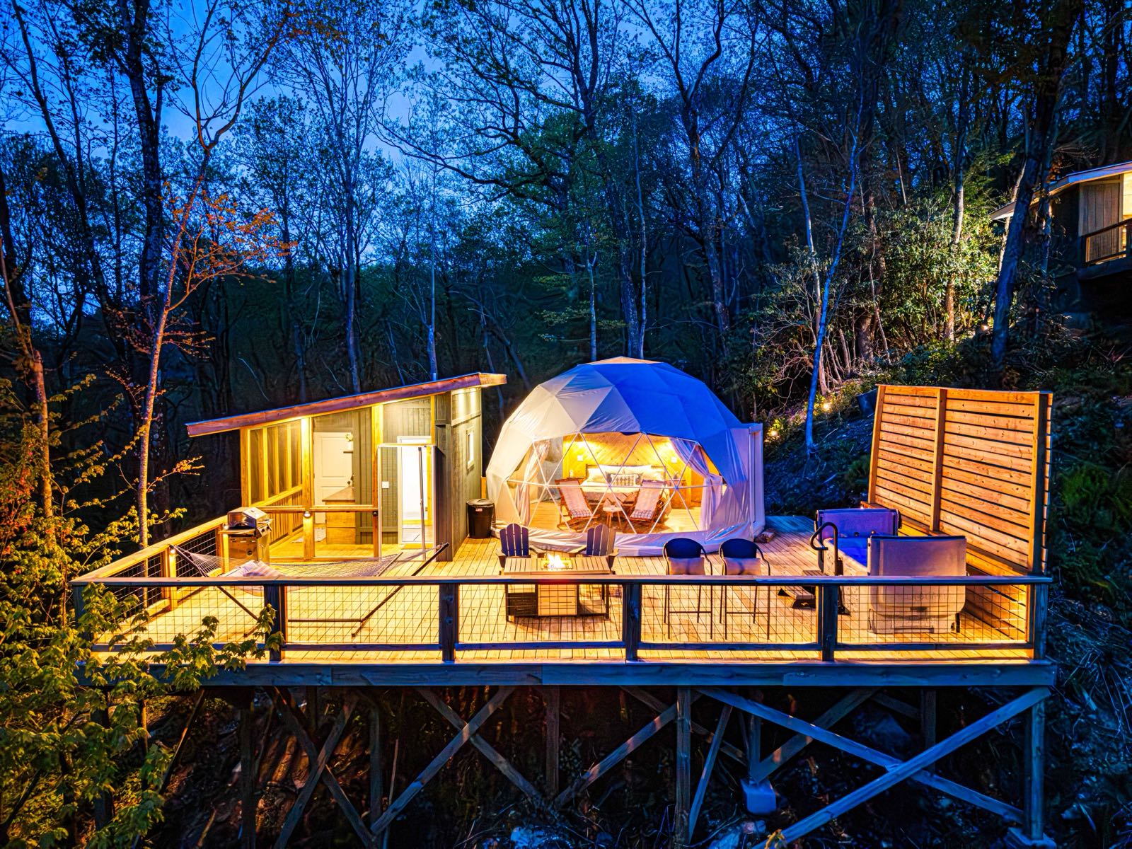 The GeoDome at Blowing Rock, North Carolina