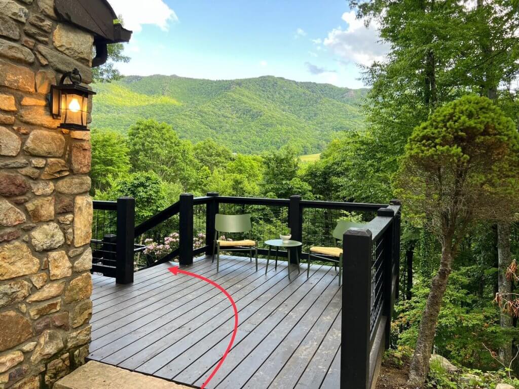 Pause, enjoy view.