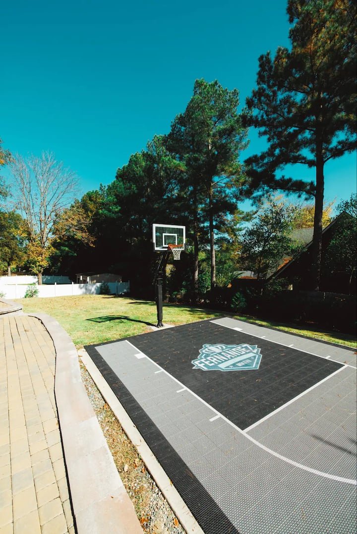 Castle CLT backyard