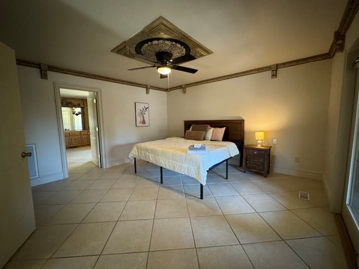 Tower king bedroom