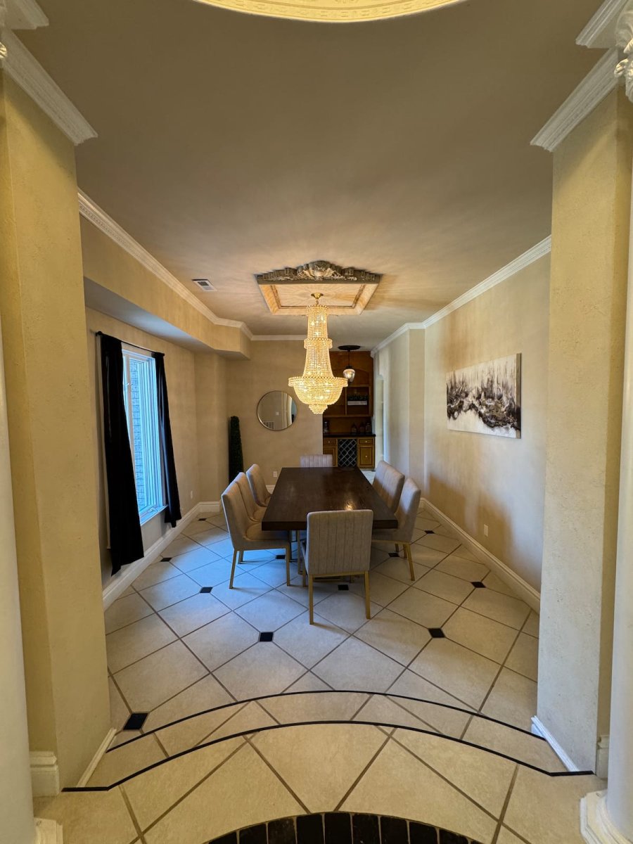 Castle CLT dining area