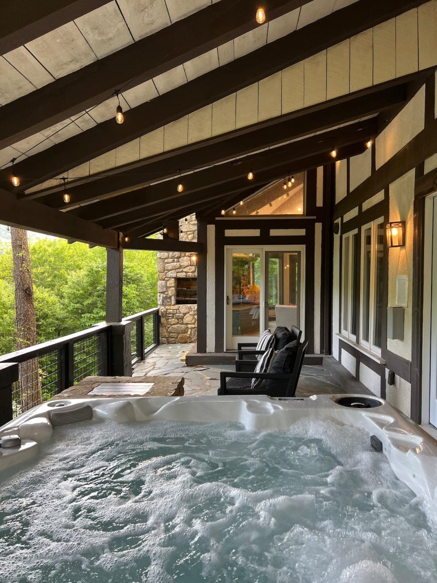 Hidden Castle deck and patio