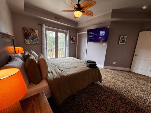 Castle CLT | Pool | Bedroom 3