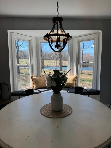 Wicker Branch Farm | Pond Gazebo | Dining area 1