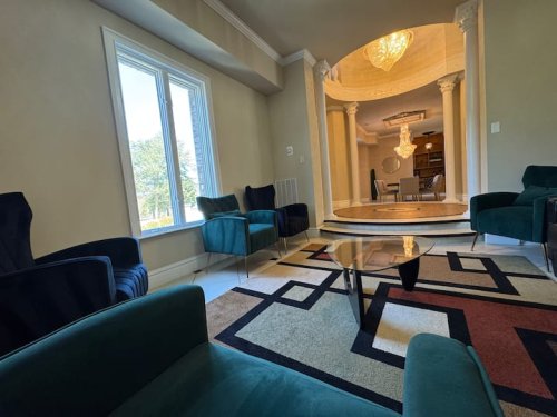 Castle CLT | Pool | Living room2