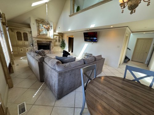 Castle CLT | Pool | Living room3